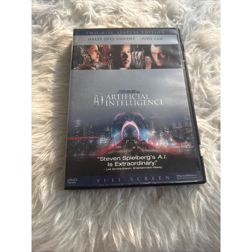 A.I. Artificial Intelligence (DVD, 2002, 2-Disc Set, Special Edition)